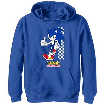 Boys 8-20 Sonic The Hedgehog Thumbs Up Graphic Hoodie