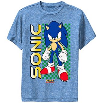 Boys 8-20 Sonic The Hedgehog Ready For Action Performance Graphic Tee