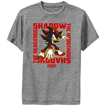 Boys 8-20 Sonic The Hedgehog Shadow The Hedgehog Performance Graphic Tee