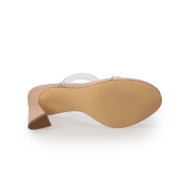 Apt. 9® Gillespiee Women's Lucite Strap Heels