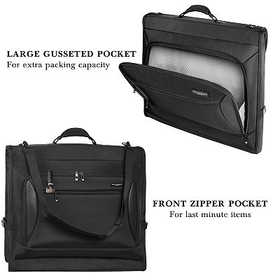WallyBags 45-Inch Premium Garment Bag