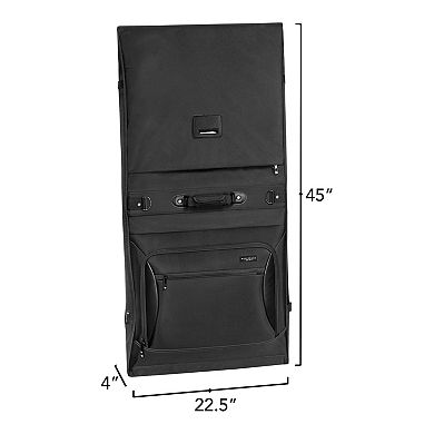WallyBags 45-Inch Premium Garment Bag