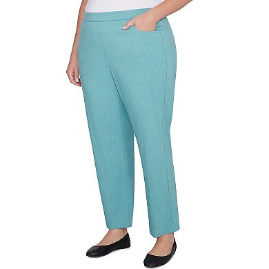 Plus Size Alfred Dunner Victoria Pull-On Millennium Short Length Pants