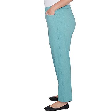 Plus Size Alfred Dunner Victoria Pull-On Millennium Short Length Pants