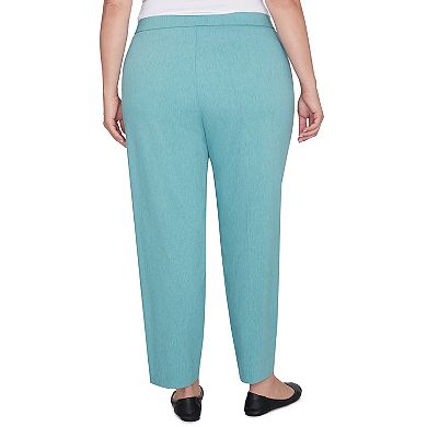Plus Size Alfred Dunner Victoria Pull-On Millennium Short Length Pants