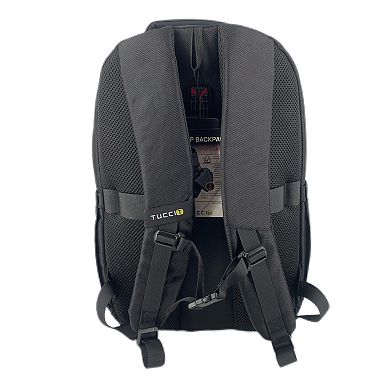 TUCCI Italy Biker Backpack With Padded Straps