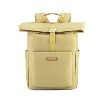 TUCCI Italy Roll-Top Water-Resistant Backpack