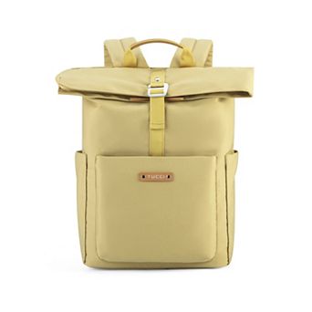 TUCCI Italy Roll-Top Water-Resistant Backpack