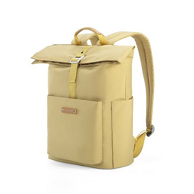 TUCCI Italy Roll-Top Water-Resistant Backpack
