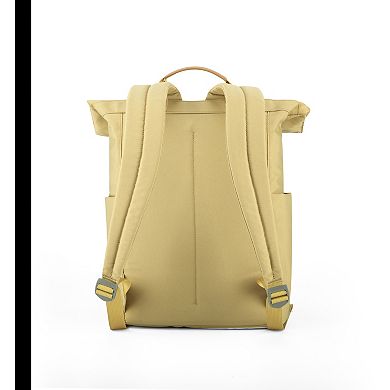 TUCCI Italy Roll-Top Water-Resistant Backpack
