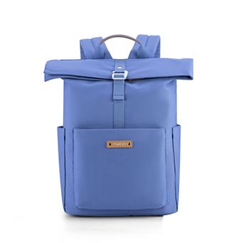 TUCCI Italy BlazeBurst Roll-Top Backpack With Padded Straps