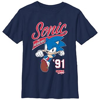 Boys 6-20 Sonic The Hedgehog '91 Graphic Tee
