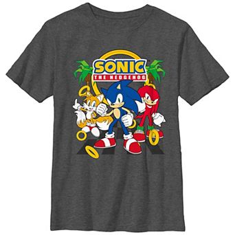 Boys 6-20 Sonic The Hedgehog Running Buddies Graphic Tee