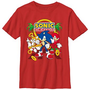 Boys 8-20 Sonic The Hedgehog Running Buddies Graphic Tee