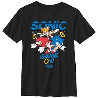 Boys 6-20 Sonic The Hedgehog Game On Graphic Tee