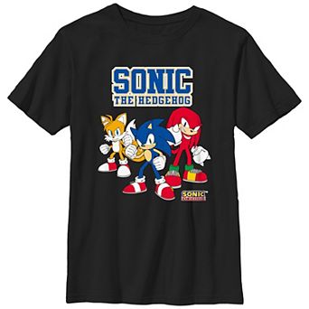 Boys 6-20 Sonic The Hedgehog Team Up Graphic Tee