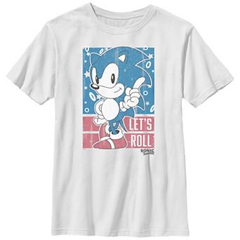 Boys 8-20 Sonic The Hedgehog Let's Roll Graphic Tee