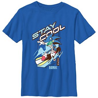 Boys 8-20 Sonic The Hedgehog Stay Cool Graphic Tee
