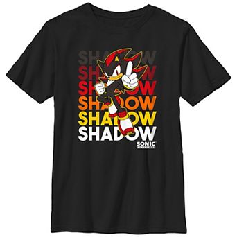 Boys 8-20 Sonic The Hedgehog Shadow Poster Graphic Tee