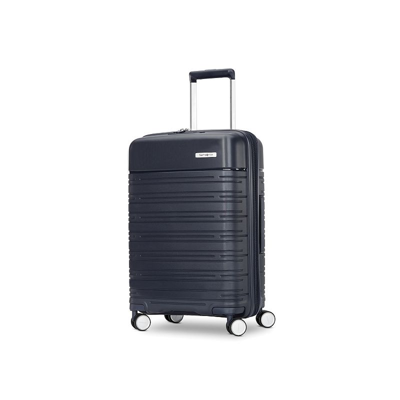 Samsonite Elevation Plus 23-Inch Hardside Spinner Carry-On Luggage, Black Blue