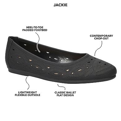 Easy Street Jackie Women's Ballet Comfort Flats