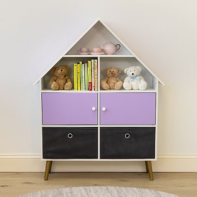 Humble Crew Dollhouse Toy Storage Cabinet
