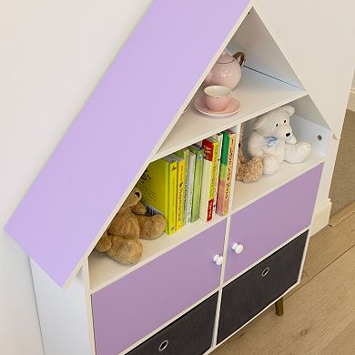 Humble Crew Dollhouse Toy Storage Cabinet
