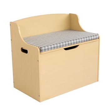 Humble Crew Hinged Toy Storage Bench