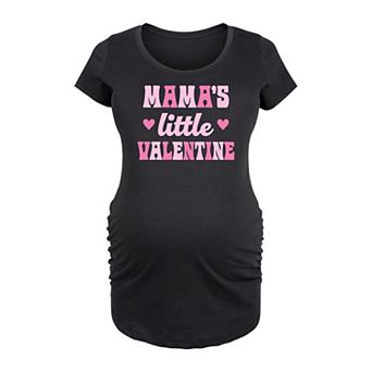 Maternity Mama's Little Valentine Graphic Tee