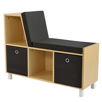 Humble Crew Toddler Book Nook Storage Bench