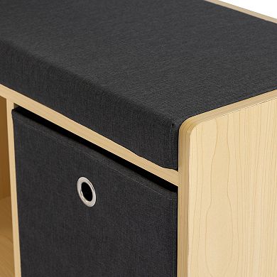 Humble Crew Toddler Book Nook Storage Bench