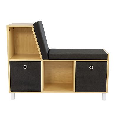 Humble Crew Toddler Book Nook Storage Bench
