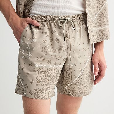 Men's Retrofit Bandana Shorts