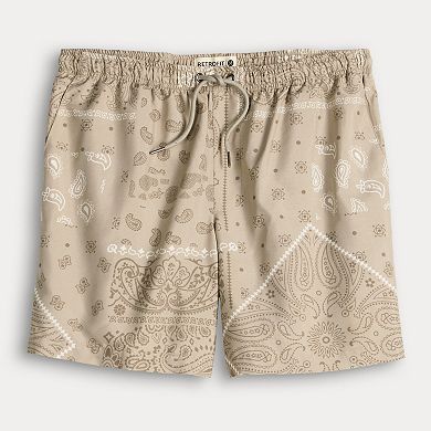Men's Retrofit Bandana Shorts