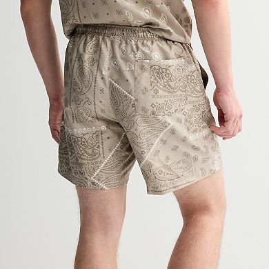 Men's Retrofit Bandana Shorts