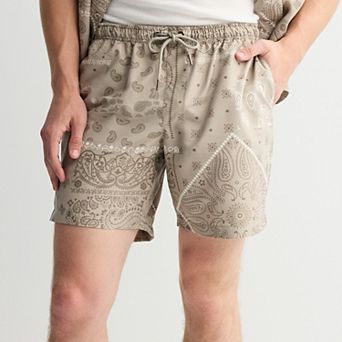 Men's Retrofit Bandana Shorts