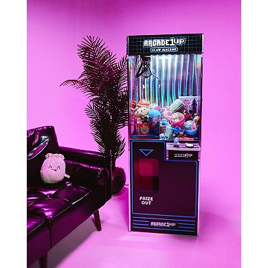 Arcade1Up Full-Size Claw Machine with Light-Up Marquee