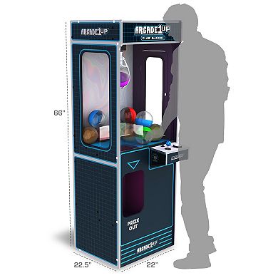 Arcade1Up Full-Size Claw Machine with Light-Up Marquee