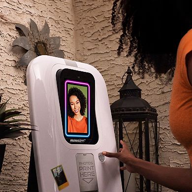 Arcade1Up 7" Touchscreen Photobooth - Add Stickers, Effects & Print 2"x3" Photos