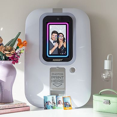 Arcade1Up 7" Touchscreen Photobooth - Add Stickers, Effects & Print 2"x3" Photos