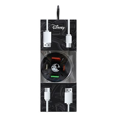 Disney 4 Port 2 USB-A 2 USB-C Car Charger