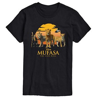 Disney's Mufasa: The Lion King Men's Sun Group Graphic Tee