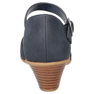 Easy Street Justina Women's Block Heel Sandals