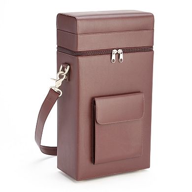 Royce Leather Connoisseur Wine Carrier