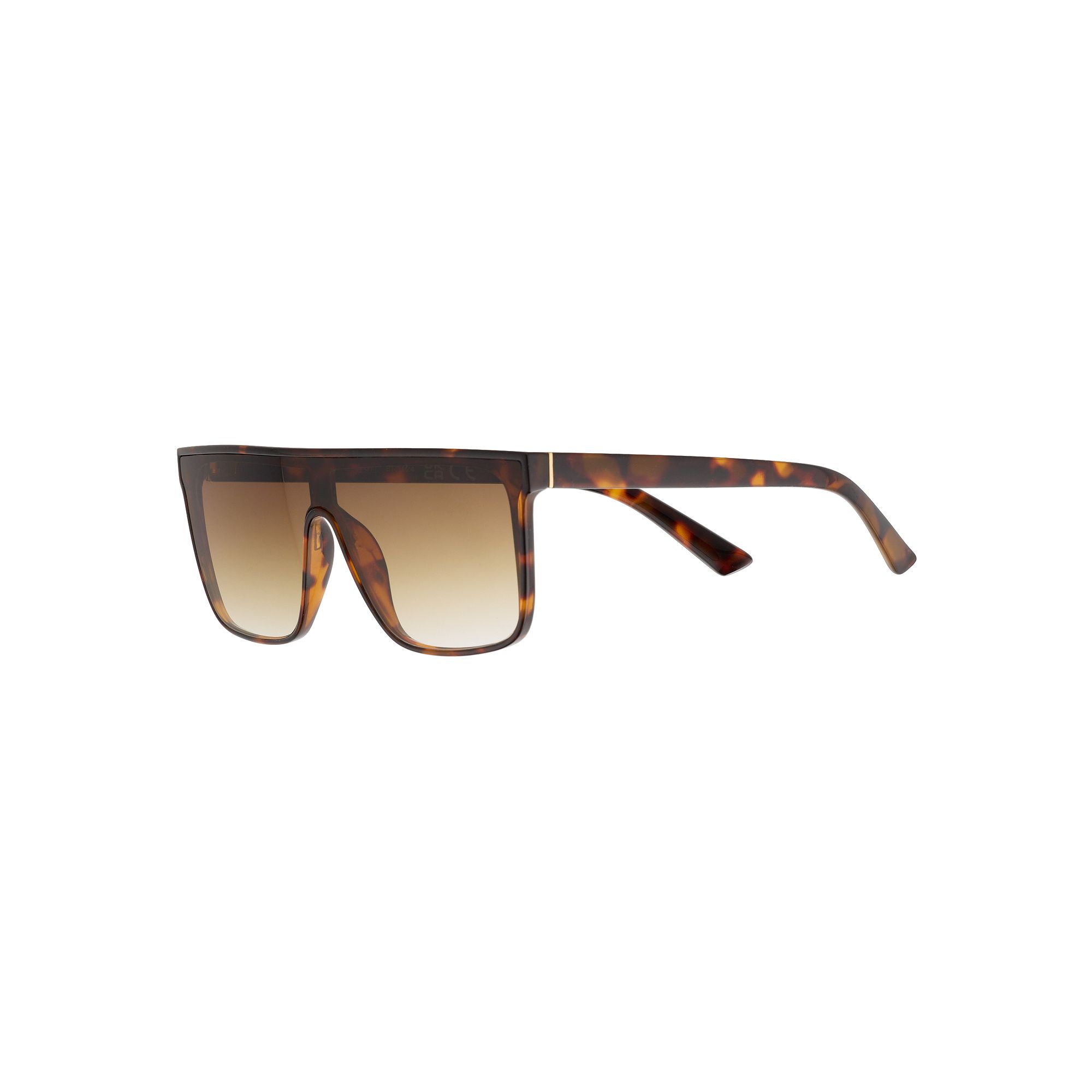 Womens Sonoma Goods For Life® Plastic Shield Sunglasses, Tort