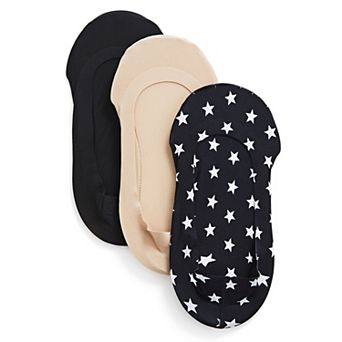 Americana Fine Edge No-show Liner 3-pack