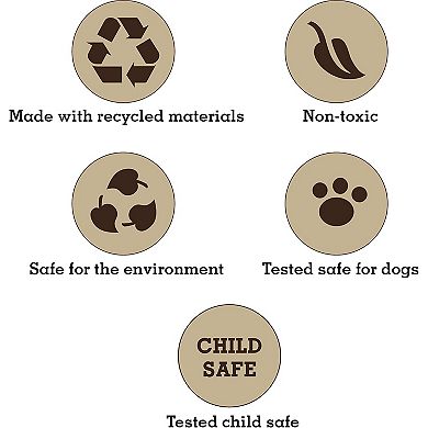 Durable Cotton Canvas Squeaky Dog Toy 2-Pack Labby-Do & Green Camo, Pata Pal