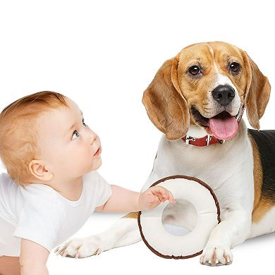 Pata Pal 3pc Sustainable Dog Chew Toy Set - Harry, T-Bone & Donut (Safe for Pets & Kids)
