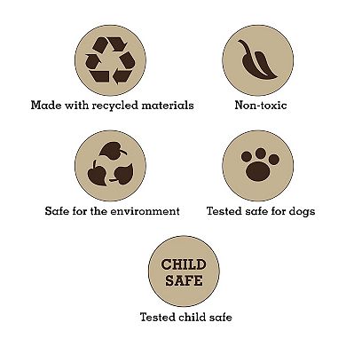 Pata Pal 3pc Sustainable Dog Chew Toy Set - Harry, T-Bone & Donut (Safe for Pets & Kids)