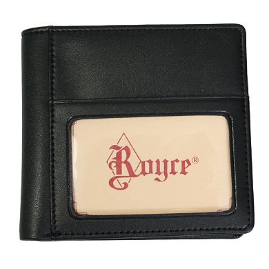 Royce Leather Double ID Hipster Wallet